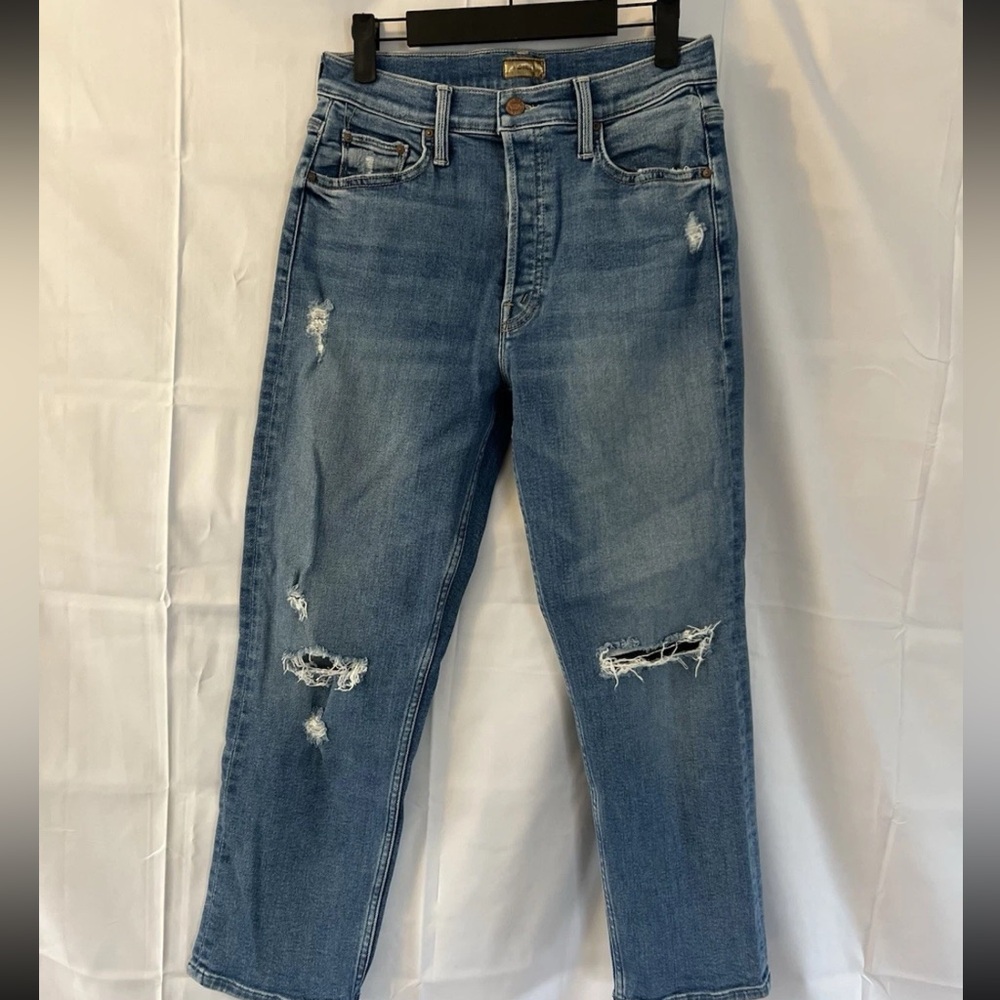 ✅ Mother Jeans Tomcat Straight in Play Like A Pirate - Picture 3 of 12